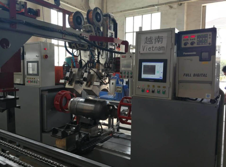 12.5kg LPG Gas Cylinder Manufacturing Line Body Welding Machine