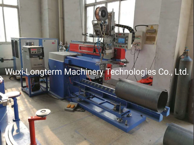 LPG Gas Cylinder Whole Production Line Body Manufacturing Equipments Circumferential Seam Welding Machine